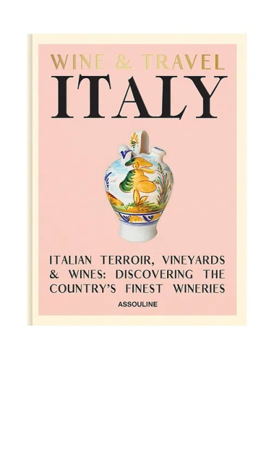 Assouline Wine & Travel Italy In Black