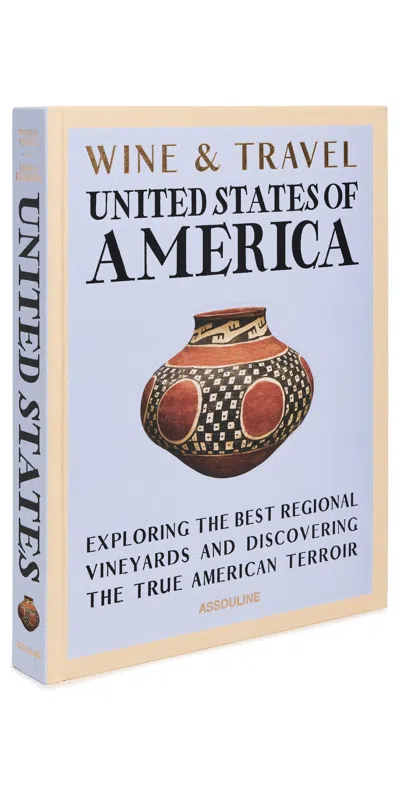 Assouline Wine & Travel United States Book Multi