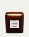 Assouline Library Candle: Wood In Brown