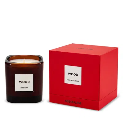 Assouline Wood Candle, 9.17 Oz.