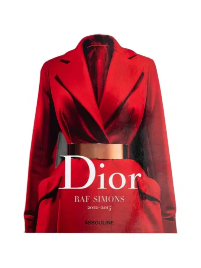 Assouline X Dior By Raf Simons Book In Red