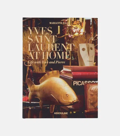 Assouline Yves Saint Laurent At Home In Gold