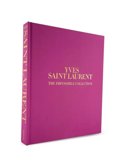 Assouline Yves Saint-laurent The Impossible Collection Book In Pink