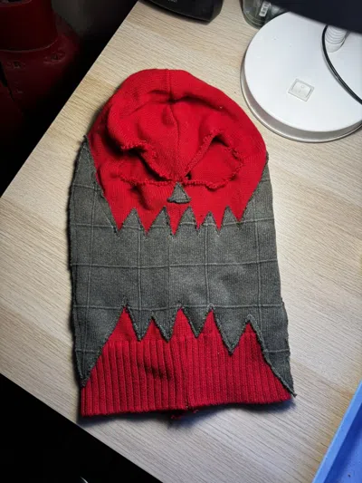 Pre-owned Asspizza Balaclava Mask In Black