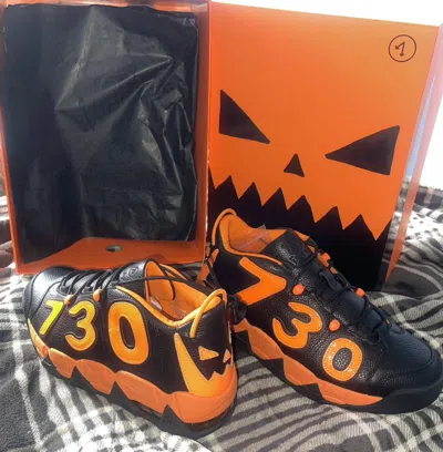Pre-owned Asspizza Ever Ever 730 Footwear Baller Pro Halloween Shoes In Black