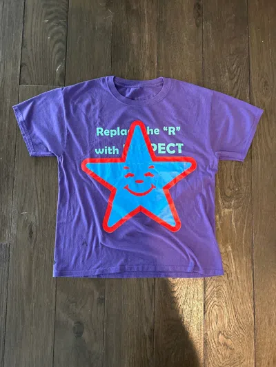Pre-owned Asspizza Tee In Purple