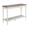 Asstd National Brand 1-drawer Console Table In White