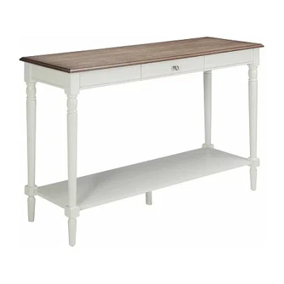 Asstd National Brand 1-drawer Console Table In White