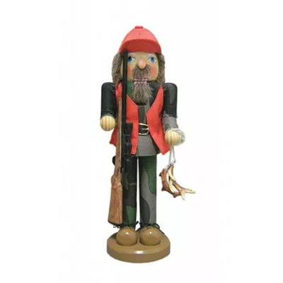 Asstd National Brand 15" Deer Hunter Nutcracker In Multi