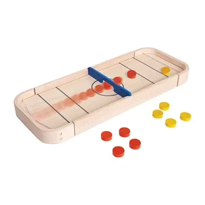 Asstd National Brand 2-in-1 Shuffleboard Game Table Game In White