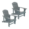 Asstd National Brand 2-pc. Adriondack Chair In Gray