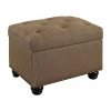 Asstd National Brand 5th Avenue Storage Ottoman In Sand