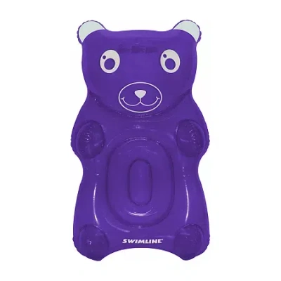 Asstd National Brand 60 Gummy Bear Swimming Pool Float In Purple