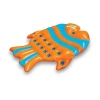Asstd National Brand 60.5 Sun Fish Raft Pool Float In Orange