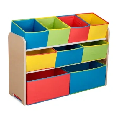 Asstd National Brand 9-cubby Toy Organizer In White