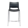 Asstd National Brand Ace 2-pc. Counter Height Upholstered Bar Stool In Black