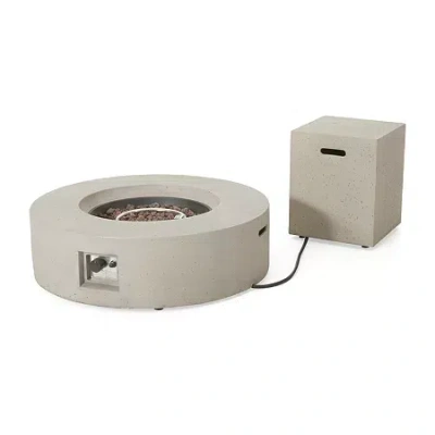 Asstd National Brand Aidan Fire Pit In Gray