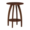 Asstd National Brand Aldrin End Table In Brown