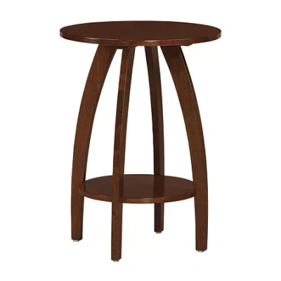 Asstd National Brand Aldrin End Table In Brown