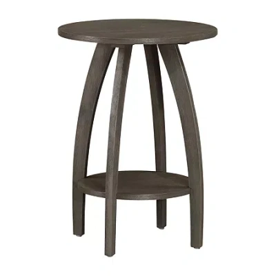 Asstd National Brand Aldrin End Table In Gray