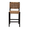 Asstd National Brand Alise Counter Height Bar Stool In Brown