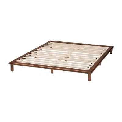 Asstd National Brand Alivia Bed Frame In Brown