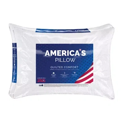 Asstd National Brand America's Pillow Microfiber Pinsonic Pillow In White
