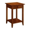 Asstd National Brand American Heritage 1-drawer End Table In Red