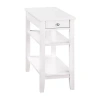 Asstd National Brand American Heritage Chairside Table In White