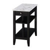 Asstd National Brand American Heritage End Table In Black