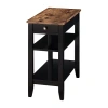 Asstd National Brand American Heritage End Table In Brown
