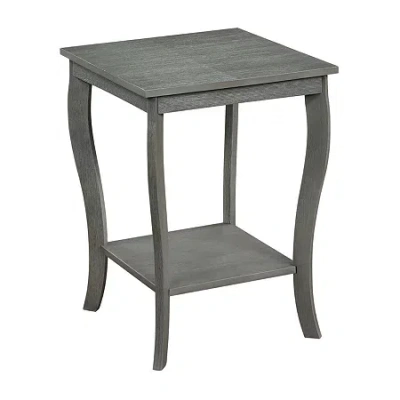 Asstd National Brand American Heritage End Table In Gray