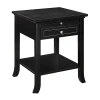 Asstd National Brand American Heritage Logan End Table In Black