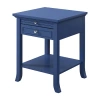 Asstd National Brand American Heritage Logan End Table In Blue