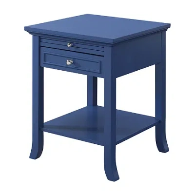 Asstd National Brand American Heritage Logan End Table In Blue