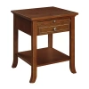 Asstd National Brand American Heritage Logan End Table In Brown