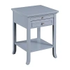 Asstd National Brand American Heritage Logan End Table In Gray