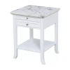 Asstd National Brand American Heritage Logan End Table In White