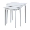 Asstd National Brand American Heritage Nesting 2-pc. End Table In White