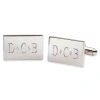 Asstd National Brand Anchor Cufflinks In White