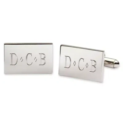 Asstd National Brand Anchor Cufflinks In White