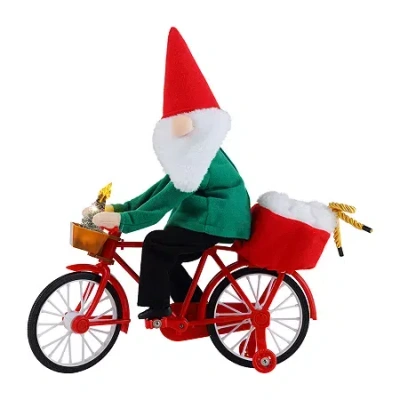 Asstd National Brand Animated Christmas Tabletop Decor In Red