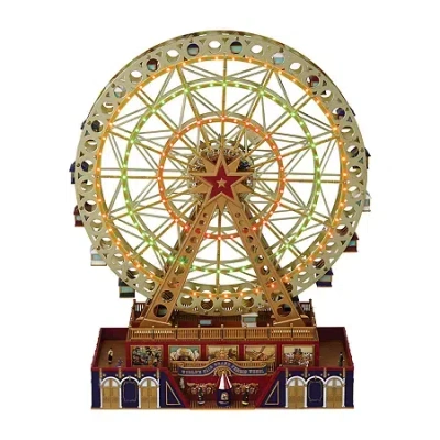 Asstd National Brand Animated Christmas Tabletop Decor In Yellow