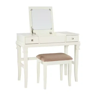 Asstd National Brand Annette 2-pc. Vanity Set In White