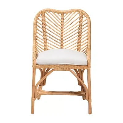 Asstd National Brand Arween Dining Chair In White
