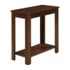 Asstd National Brand Baja Living Room Collection Storage Chairside Table In Brown