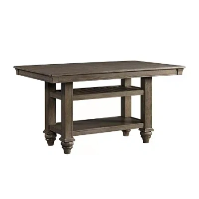 Asstd National Brand Balboa 7-piece Counter Height Dining Set In Brown