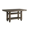 Asstd National Brand Balboa Counter Height Dining Table In Brown