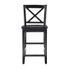 Asstd National Brand Bar Stool In Black
