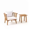 Asstd National Brand Barton 2-pc. Patio Accent Chair Set In White